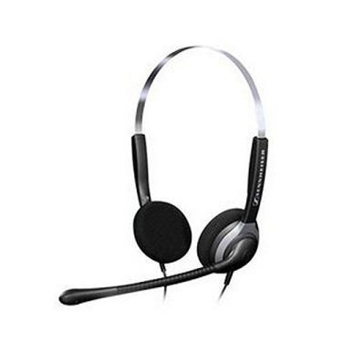 Imagem de Fone de ouvido binaural Sennheiser com microfone, Black, Silver, unknown