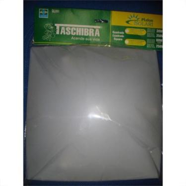 Imagem de Luminaria Plafon Taschibra Solari Abs 2 Lampadas Compacta 30 Quadrado 