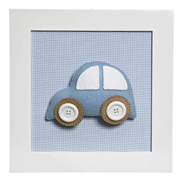 Imagem de Quadro Decorativo Carro, Quarto Bebê Infantil Menino, Potinho de Mel, Azul