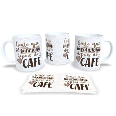 Imagem de Caneca de Porcelana Personalizada Com Frases Engraçadas, Divertidas e Deboche Café (Mod.11)