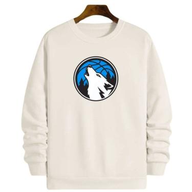 Imagem de Blusa Moletom Gola Basquete Minnesota Anthony Edwards Basketball