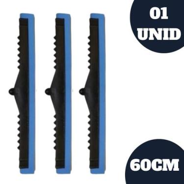 Imagem de Rodo Plástico 60Cm Puxa Seca Sem Cabo