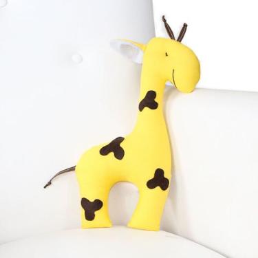 Imagem de Amolmofada Decorativa Girafa - Laura Baby, Amarela