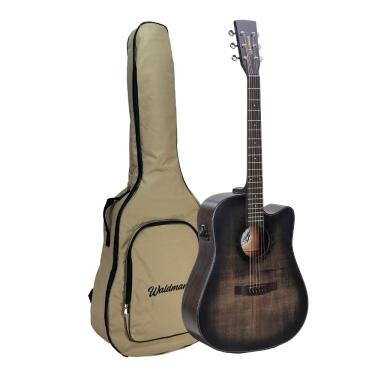 Imagem de Violão Eletroacústico Aço Waldman DCEX-1141 Com Bag