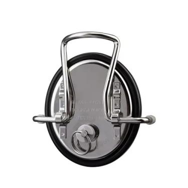 Imagem de Fabricação caseira de cerveja Stainless Steel Ball Lock Keg Lid With Plastic Pressure Relief Valve,Cornelius Corny Keg Lid Soda Keg Cover Acessórios para vinho