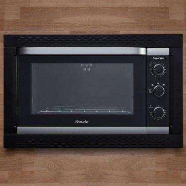 Imagem de Forno Elétrico De Embutir Mueller Decorato Preto 44L Preto 220V
