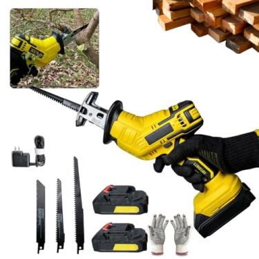 Imagem de Serra Sabre Elétrica Portátil 1500W, 2800 RPM - Profissional, Multiuso para Madeira e Metal, Ferramenta de Corte Precisa, Ergonômica, Ideal para Construção e Marcenaria - Alta Potência e Versatilidade