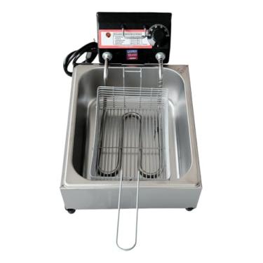 Imagem de Fritadeira Elétrica Industrial Cuba 5l Econômica (110, Volts)