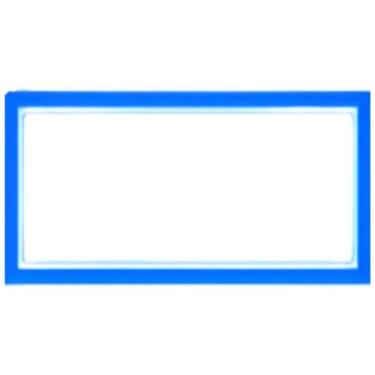 Imagem de Etiqueta Preço Sem Digito em PVC - 70 mm x 37 mm Cor Azul - Cartazes