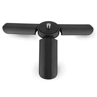 Imagem de Mini tripé para DJI Osmo Pocket 3 e 2, suporte dobrável com suporte de parafuso de 1/4 ″ -20, portátil, suporte de mesa compacto compatível com Osmo Pocket, DJI Osmo Action 5/4 e Insta360 Ace Pro