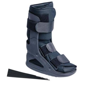 Imagem de Bota + Kit Tendão Aquiles Ortopédica Imoblizadora Longa Mercur, M