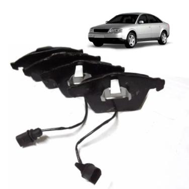 Imagem de Jogo Pastilha de Freio Dianteira Audi A6 Quattro 1057 - METALSYSTEM