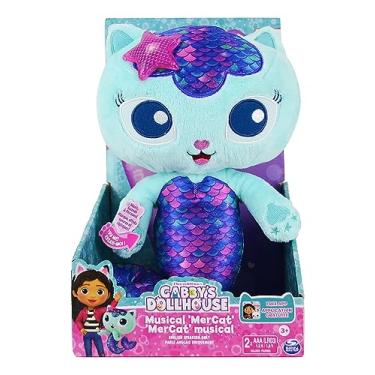 Imagem de SUNNY, Gabby's Dollhouse, Pelúcia MerCat com Luz e Som - 33 cm