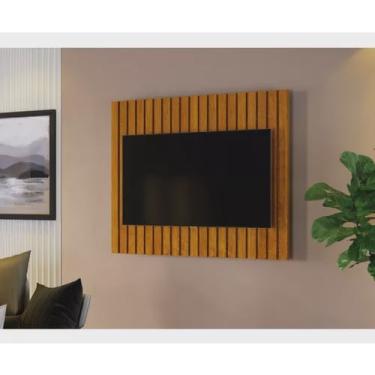 Imagem de Painel TV ravena ripado parede suspenso p/ TV ate 42