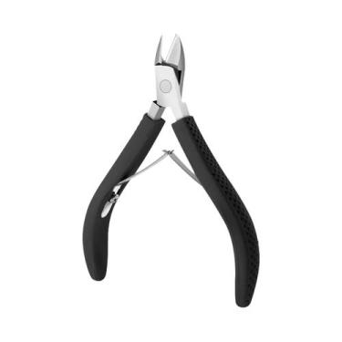 Imagem de Tesoura De Cutícula De Unha De Aço Inoxidável, Removedor De Manicure, 