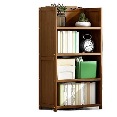 Imagem de Prateleiras de estantes, prateleiras de cubos, móveis de sala de estar, prateleiras de armário de exibição, estantes de livros, prateleiras de cubos, estantes de livros/estantes de livros (cor: quatro