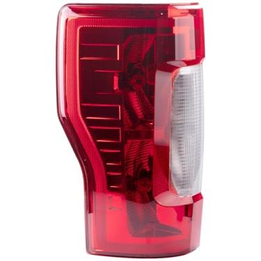 Imagem de MRELC Luz traseira do lado esquerdo do motorista compatível com Ford F-250 F-350 Super Duty 2017-2019 Lâmpadas de freio traseiro de substituição Lâmpada incluída (lado esquerdo do motorista)