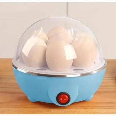 Imagem de Cozedor de Ovos Legumes Panela Vapor Portátil Elétrico 110V - Aleatório