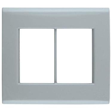 Imagem de Placa 3 Postos 4x4 Tramontina Liz Verde Ardósia Tramontina