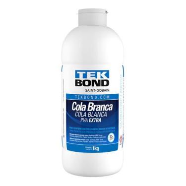 Imagem de Cola Branca Artesanato Pva Extra 1kg Tekbond