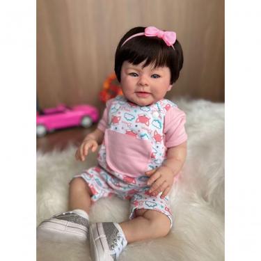 Imagem de Bebê Reborn Valentina - Kit Simples Corpo Do Bebê Tecido