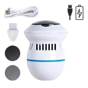 Imagem de Lixadeira De Pé Usb Removedor Calo Esfoliador Arrendondada