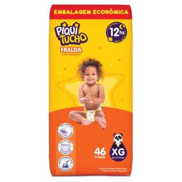 Imagem de Fralda Descartável Piquitucho Hiper - Todos Os Tamanhos, XG