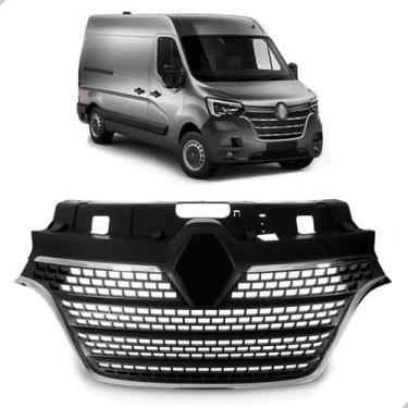 Imagem de Grade Radiador Master 2022 2023 Com Frisos Cromados - SP ACESSÓRIOS