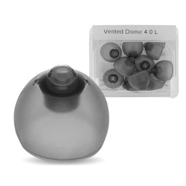 Imagem de Phonak Vented Domes 4.0 – (1 pacote/pacote com 10) – Compatível com Marvel, Paradise & Lumity RIC aparelhos auditivos (grande)