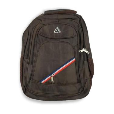 Imagem de Mochila Masculina Preta Trabalho Escolar Reforçada WL8901 - Kingleen, 