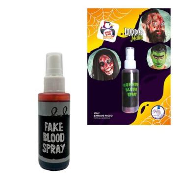 Imagem de Spray Sangue Falso Horror Make 59ml Para Maquiagem Artística e Fantasi
