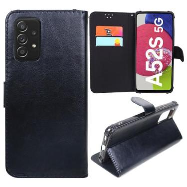 Imagem de Capinha Capa Carteira De Luxo compatível Galaxy A52s 5G A528 - Cell In