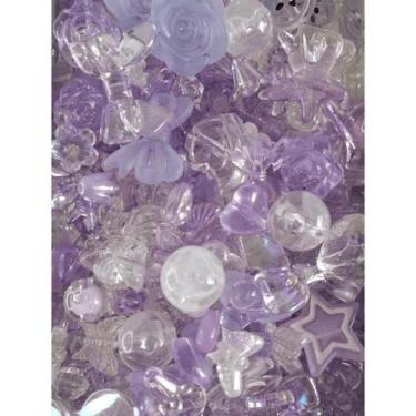 Imagem de Kit de Entremeios e Miçangas Variadas 50g de Criatividade - sem marca,