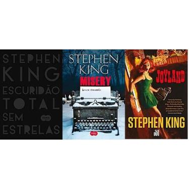 Imagem de kit 3 livros stephen king Escuridão Total Sem Estrelas + Misery + Joyl