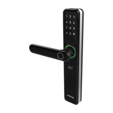 Imagem de Fechadura smart de embutir c/macaneta ifr 7000+ (izy) - Intelbras