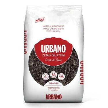 Imagem de Macarrão de Arroz e Feijão Preto Parafuso Integral Urbano 500g