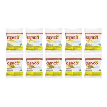 Imagem de Kit 10 Pastilha Cloro 3x1 Genco Multipla Ação t-200 - 23750
