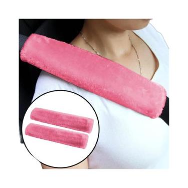 Imagem de Capa Macia De Pele De Carneiro Falsa Para Cinto De Segurança De Carro,