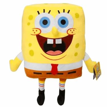 Imagem de Pelúcia Bob Esponja 30cm Multikids Fenda do Biquini Boneco Grande Anti Alergico