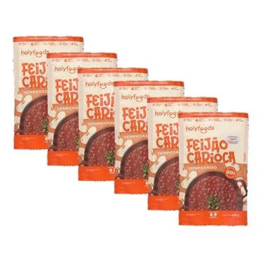 Imagem de Kit 6X: Feijão Carioca Temperado Holysoup 120g