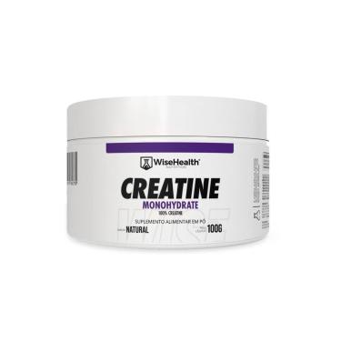 Imagem de Creatina Monohidratada 100g WiseHealth Matéria prima importada-Unissex