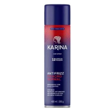 Imagem de Hair Spray Fixação Normal Antifrizz 400ml Karina