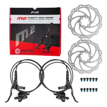 Imagem de Freio a Disco Hidráulico M.2 Preto GTS para Bike