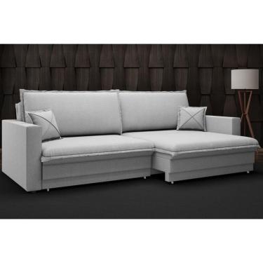 Imagem de Sofá Tango 2,00m sem caixa, Retrátil e Reclinável Linho Soft - NETSOFAS