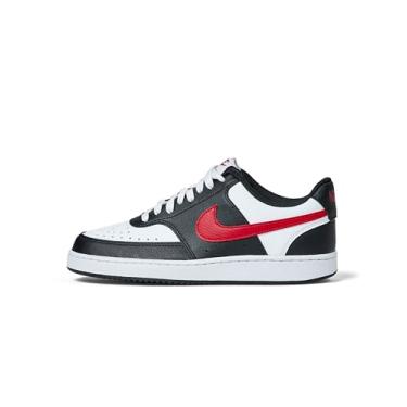 Imagem de Nike Tênis feminino Court Vision Low Next Nature, Preto/vermelho academia - branco, 37
