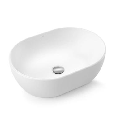 Imagem de Cuba de Apoio Oval 485x350x135 Branca Docol