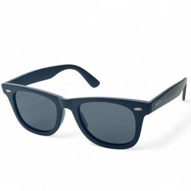Imagem de ÓCULOS DE SOL SOLON GLASSES PRETO POLARIZADO COM PROTEÇÃO UV400 MASCULINO FEMININO + CASE RIGIDA + FLANELA + LIMPA LENTES