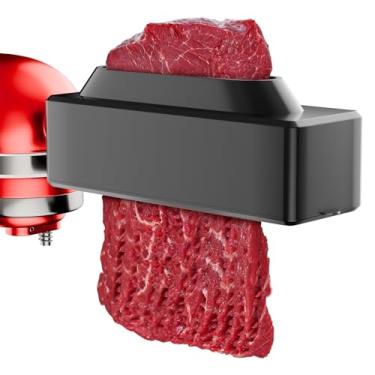 Imagem de Acessórios de amaciador de carne para batedeiras de suporte de arte KitchenAid e Cuisin, acessórios e acessórios para auxílio de cozinha com acessórios de engrenagens de aço inoxidável resistentes
