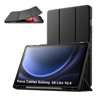 Imagem de Capa Para Tablet Samsung Galaxy Tab S6 Lite 10.4 - skin zabom, Preto