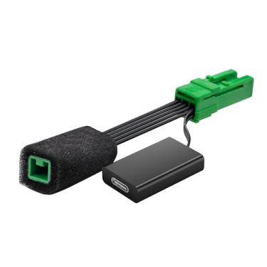 Imagem de Mangoal Adaptador de alimentação Dashcam de 3 pinos (modelo A) personalizado para Volvo XC40 XC60 XC90 S60 V60 C40 e mais, esconde os fios, cabo adaptador de câmera de radar GPS, conecta-se ao espelho